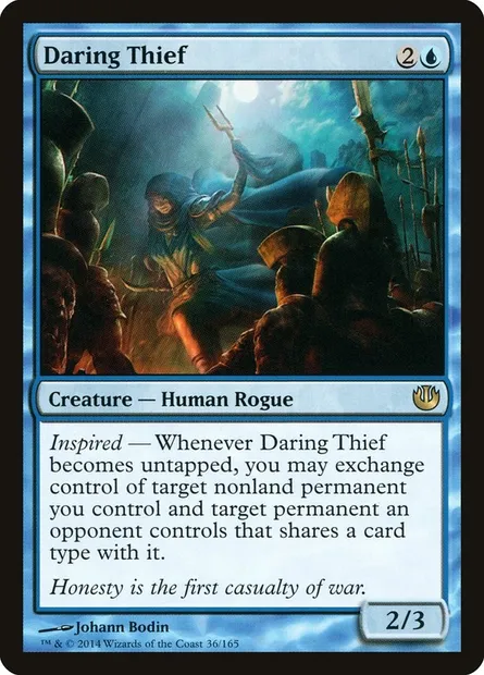 Daring Thief, Magic card JOU 36 — Journey into Nyx set