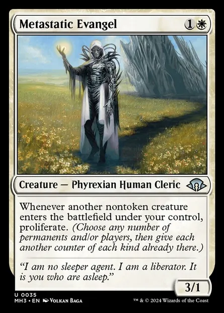 Metastatic Evangel, Magic card MH3 35 — Modern Horizons 3 set