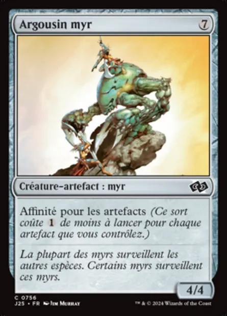 Argousin myr, carte Magic J25 756 — extension Foundations Jumpstart