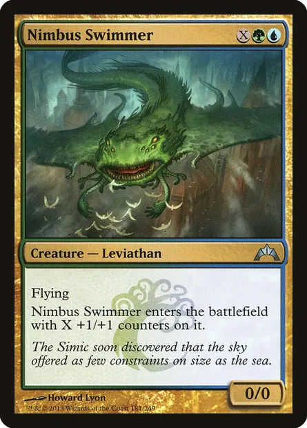Nimbus Swimmer, Magic card GTC 181 — Gatecrash set