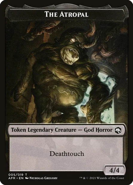 The Atropal, carte Magic TAFR 5 — extension Adventures in the Forgotten Realms Tokens