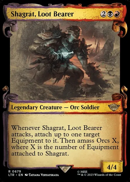 Shagrat, Loot Bearer, Magic card LTR 679 — The Lord of the Rings: Tales of Middle-earth set