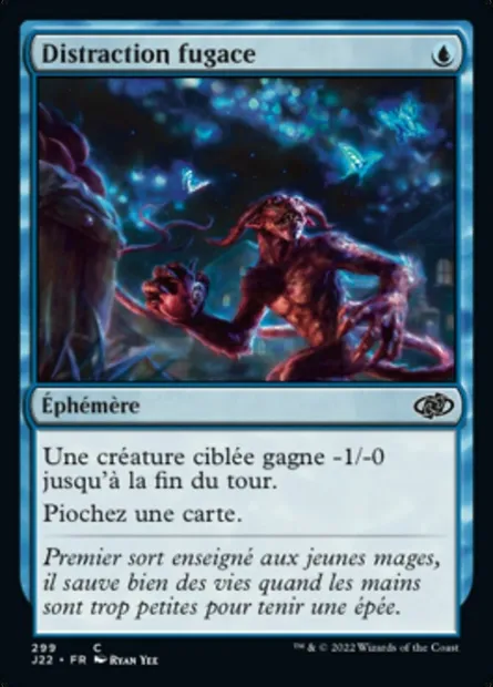 Distraction fugace, carte Magic J22 299 — extension Jumpstart 2022