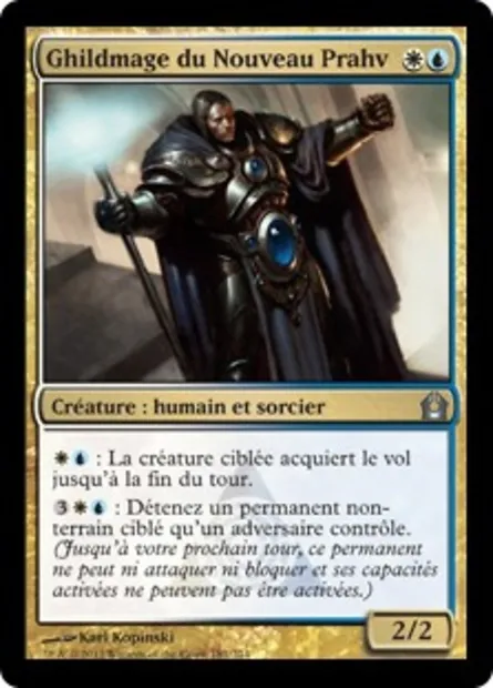 Ghildmage du Nouveau Prahv, carte Magic RTR 181 — extension Retour à Ravnica