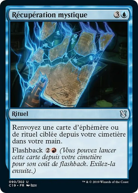 Récupération mystique, carte Magic C19 90 — extension Commander 2019