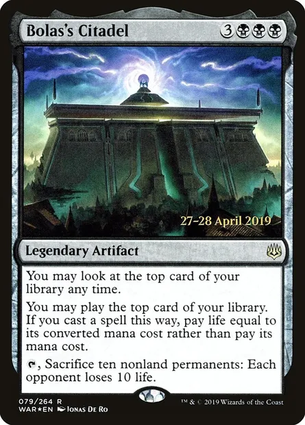 Bolas's Citadel, Magic card PWAR 79s — War of the Spark Promos set