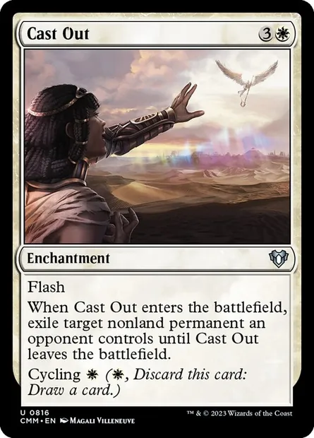 Cast Out, Magic card CMM 816 — Commander Masters set