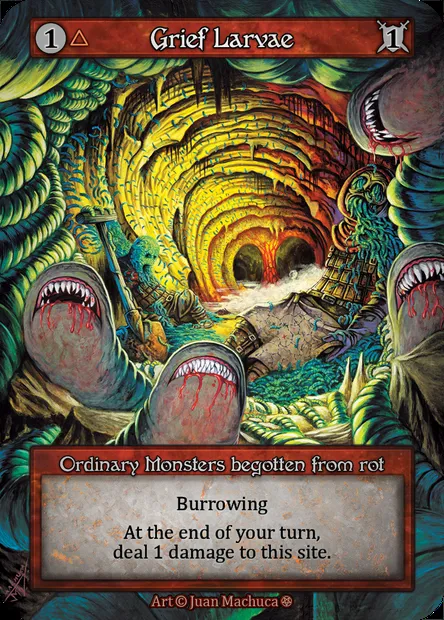 Grief Larvae, carte Sorcery GOT 088 — extension Gothic