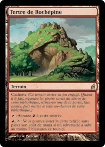 Tertre de Rochépine, carte Magic LRW 274 — extension Lorwyn