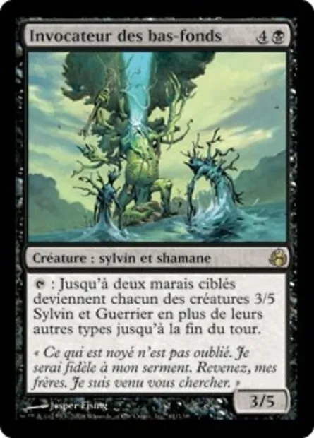 Invocateur des bas-fonds, carte Magic MOR 61 — extension Leveciel