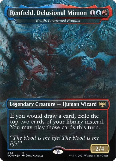 Eruth, Tormented Prophet, Magic card VOW 342 — Innistrad: Crimson Vow set