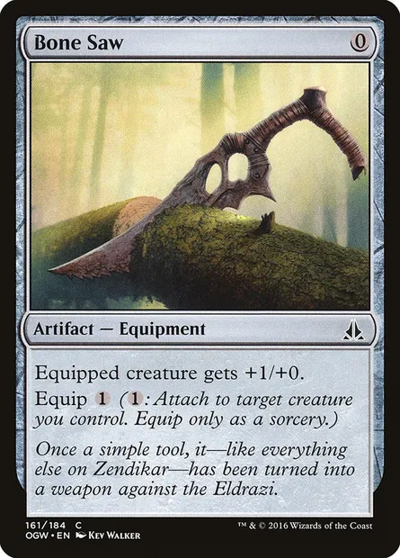 Bone Saw, Magic card OGW 161 — Oath of the Gatewatch set