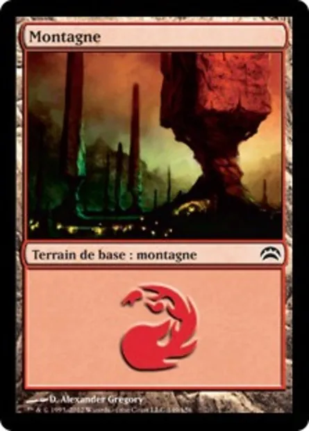 Montagne, carte Magic PC2 149 — extension Planechase 2012