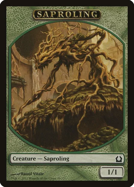 Saproling, Magic card TRTR 10 — Return to Ravnica Tokens set