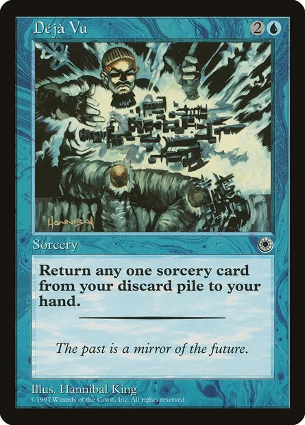 Déjà Vu, Magic card POR 53 — Portal set