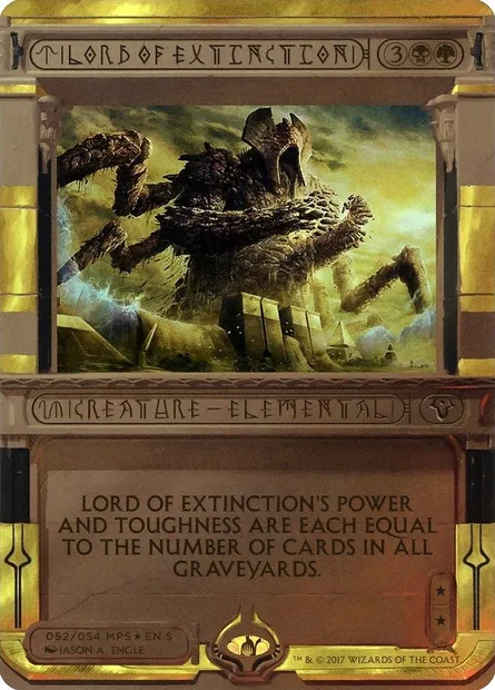 Lord of Extinction, Magic card MP2 52 — Amonkhet Invocations set
