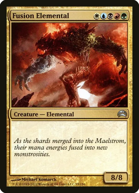 Fusion Elemental, Magic card PC2 93 — Planechase 2012 set