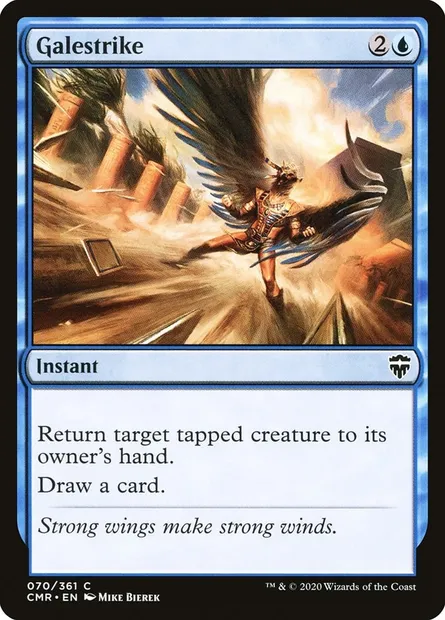 Galestrike, Magic card CMR 70 — Commander Legends set