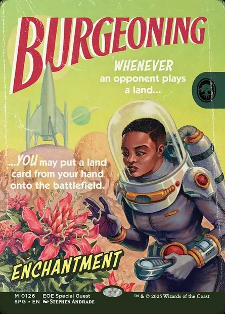 Bourgeonnement, carte Magic SPG 126 — extension Special Guests