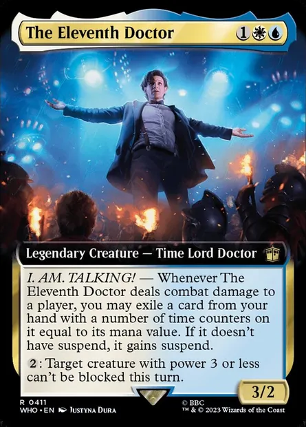 The Eleventh Doctor, Magic card WHO 411 — Doctor Who set