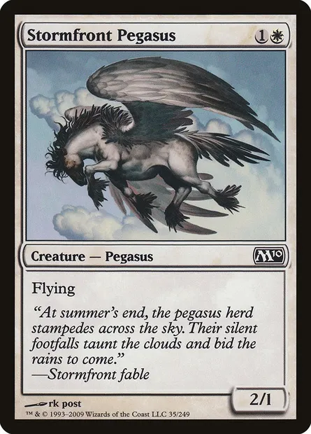 Stormfront Pegasus, Magic card M10 35 — Magic 2010 set