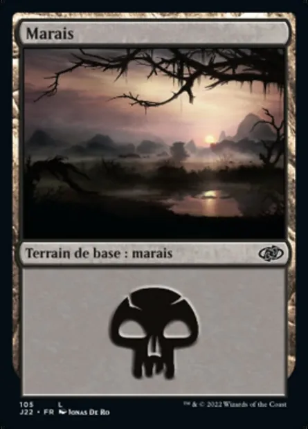 Marais, carte Magic J22 105 — extension Jumpstart 2022