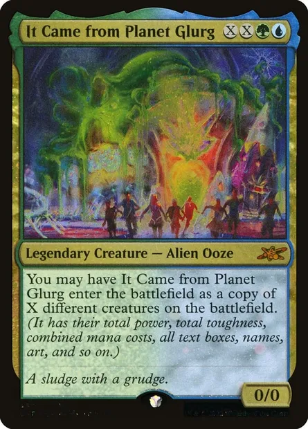It Came from Planet Glurg, Magic card UNF 455 — Unfinity set