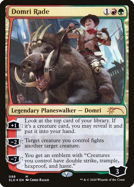 Domri Rade, carte Magic SLD 88 — extension Secret Lair Drop