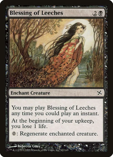 Blessing of Leeches, Magic card BOK 62 — Betrayers of Kamigawa set