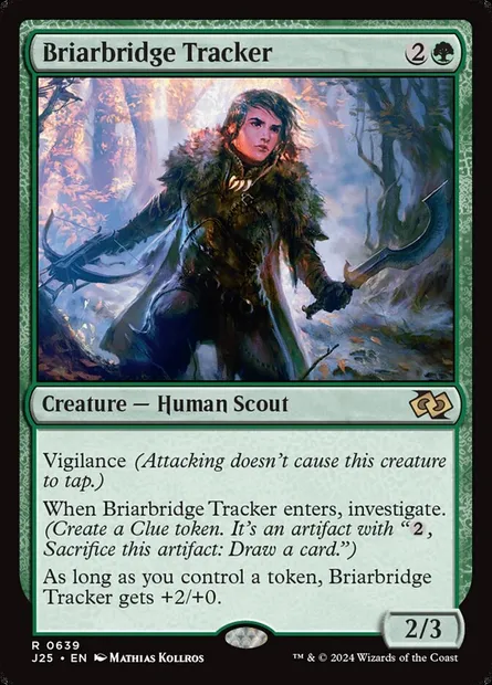 Briarbridge Tracker, Magic card J25 639 — Foundations Jumpstart set