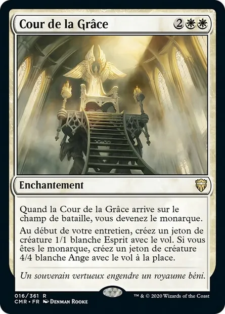 Cour de la Grâce, carte Magic CMR 16 — extension Commander Legends