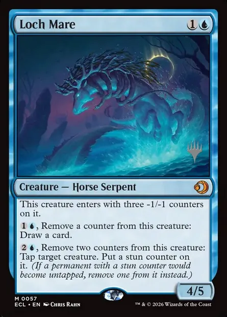 Loch Mare, Magic card PECL 57p — Lorwyn Eclipsed Promos set