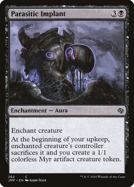 Parasitic Implant, Magic card JMP 262 — Jumpstart set