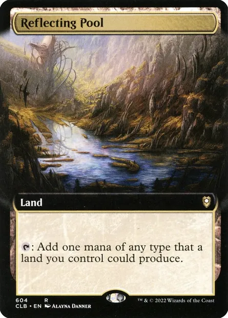Reflecting Pool, Magic card CLB 604 — Commander Legends: Battle for Baldur's Gate set