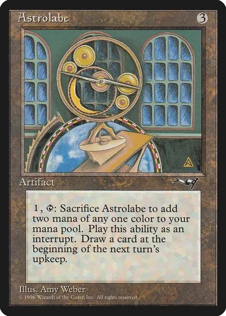 Astrolabe, Magic card ALL 118a — Alliances set