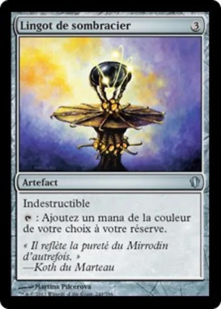 Lingot de sombracier, carte Magic C13 241 — extension Commander 2013