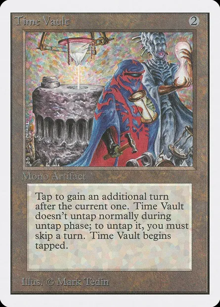 Time Vault, Magic card 2ED 275 — Unlimited Edition set