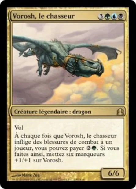 Vorosh, le chasseur, carte Magic CMD 235 — extension Commander 2011