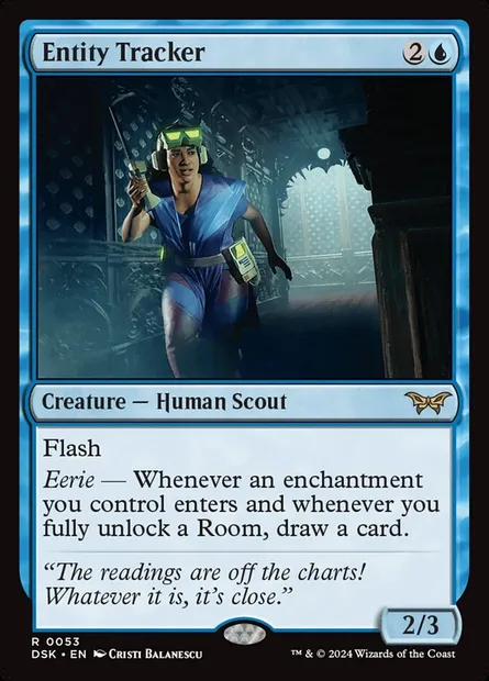Entity Tracker, Magic card DSK 53 — Duskmourn: House of Horror set