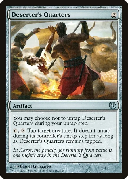 Deserter's Quarters, Magic card JOU 160 — Journey into Nyx set