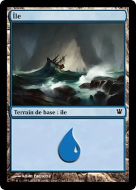 Île, carte Magic ISD 254 — extension Innistrad
