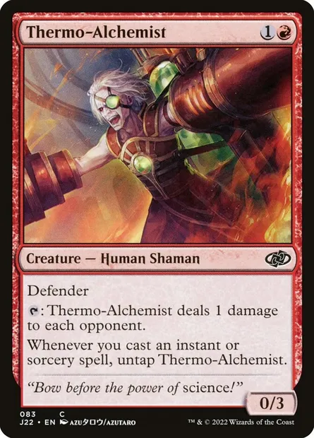Thermo-Alchemist, Magic card J22 83 — Jumpstart 2022 set