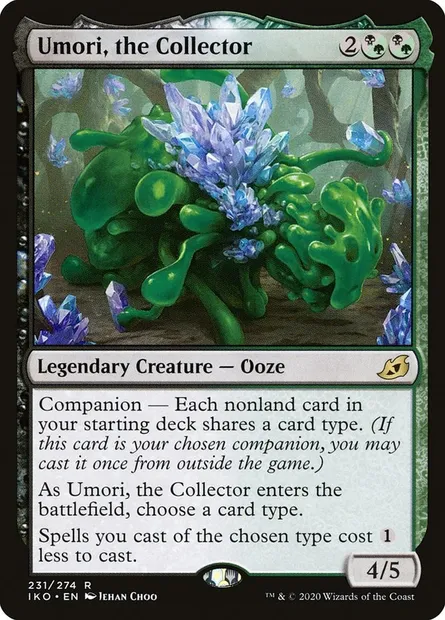 Umori, the Collector, Magic card IKO 231 — Ikoria: Lair of Behemoths set