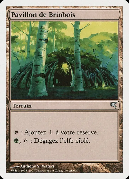 Wirewood Lodge, Magic card PSAL B28 — Salvat 2005 set