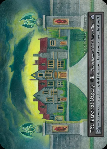 The Manor at Daperyll Hill, carte Sorcery GOT 436 — extension Gothic