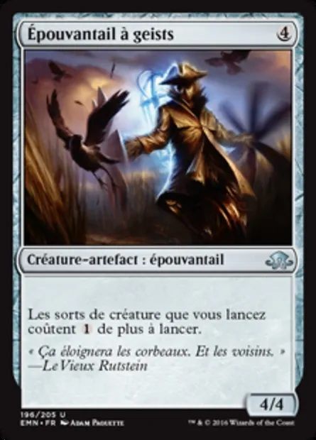Épouvantail à geists, carte Magic EMN 196 — extension La lune hermétique