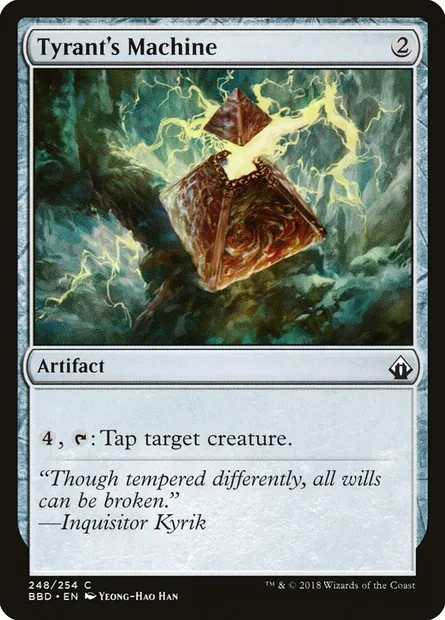 Tyrant's Machine, Magic card BBD 248 — Battlebond set