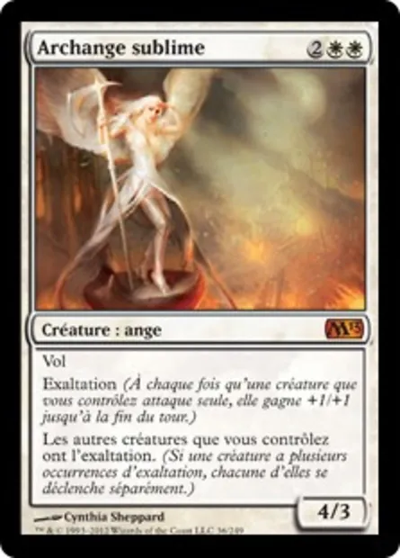 Archange sublime, carte Magic M13 36 — extension Magic 2013