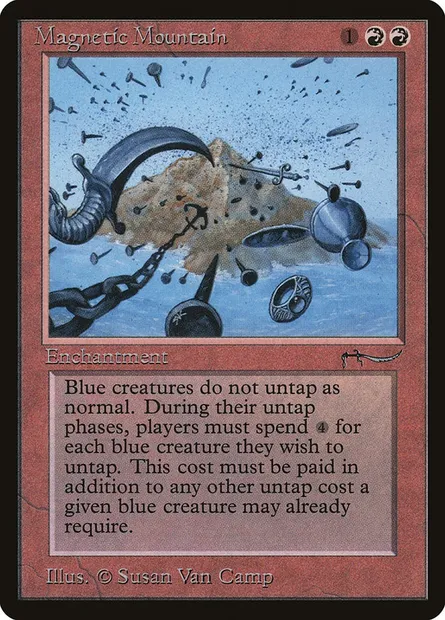 Magnetic Mountain, Magic card ARN 41 — Arabian Nights set