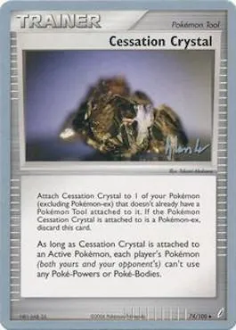 Cessation Crystal, Pokémon card WCD08 074 — World Championship Decks 2008 set